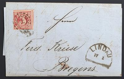 Bayern 1858/1899 - 9 gute Belege - Stamps
