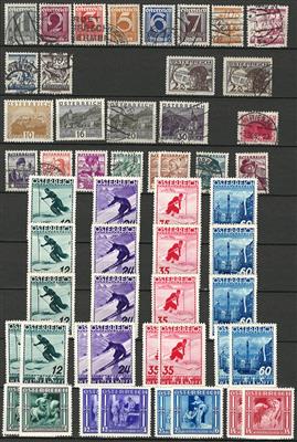 gestempelt/**/* - Partie Österr. I. Rep. und Monarchie, - Stamps