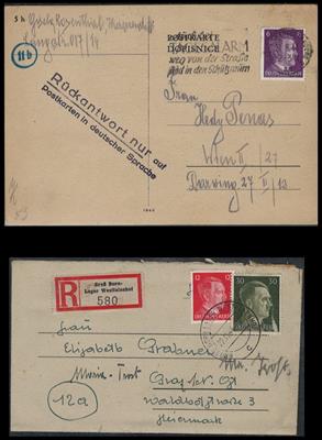 Poststück - Partie Poststücke D.Reich - Stamps