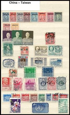 */gestempelt - Sammlung China, - Stamps