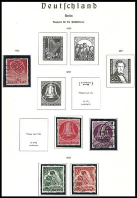 **/*/gestempelt - Sammlung Nachkriegdsdeutschland mit BRD, - Stamps