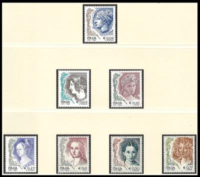 ** - Motivsammlungen Erste Euro-Marken, - Stamps