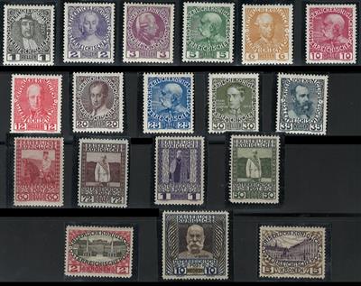 * - Österr. Nr. 139/58 (Ausg. 1908), - Stamps