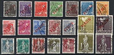 gestempelt/** - Schöne Sammlung  BERLIN Ausg. 1949/1989 gestempelt, - Briefmarken