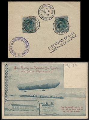 Poststück - Partie Poststücke Österr. u. D.Reich - Briefmarken