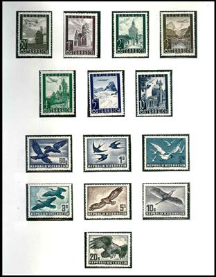 ** - Sammlung Österr. 1945/2000, - Stamps