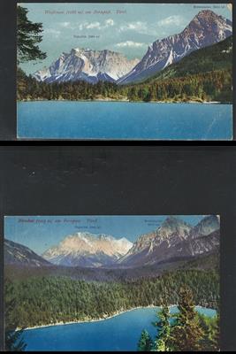 Ansichtskarten Poststück - ca.1900/35 Tirol: Sehr - Stamps