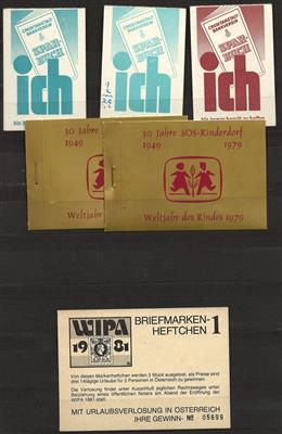 Österr. - Markenheftchen 1962 türkis in 2 Nuancen, - Francobolli