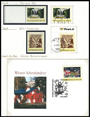 **/gestempelt/Poststück - Österr. - Partie EURO- NEUHEITEN aus ca. 2002/2004, - Briefmarken