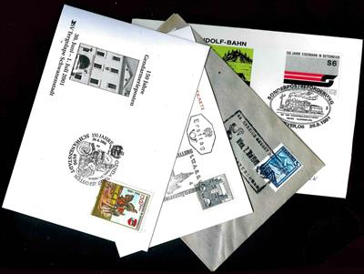 Poststück - Österr. Belege I. Rep., - Briefmarken