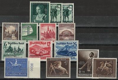 ** - D.Reich - Partie Dubl. aus 1938/1939, - Stamps