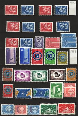 **/gestempelt - Sammlung Europa - Gemeinschaftsausg. CEPT ca. 1956/1985, - Stamps