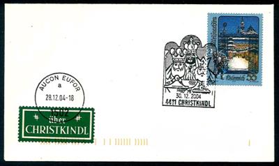 Poststück - Österr. Belege des Bundesher-Auslandseinsatzes u.a. Christkindl Auscon Eufor 2004, - Známky