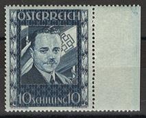ö ** - 1936 10 Schilling Dollfuss - Briefmarken