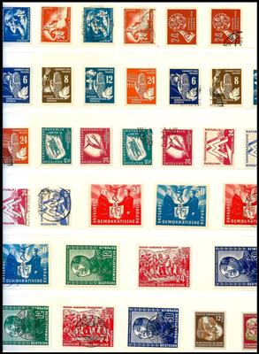 **/gestempelt - Sammlung DDR 1949/1990, - Stamps