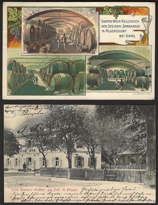Poststück - partie AK meist Steiermark - Stamps