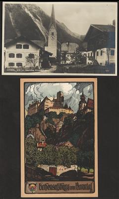 Poststück - Partie AK Salzburg u.a. mit Stieglkeller-Krimml-Faltkarte Saalfelden-Morzg-Zell am SeeRauris, - Stamps