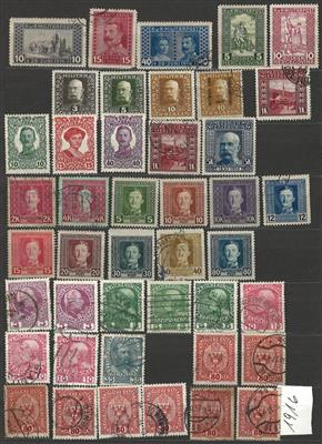 **/*/gestempelt/Poststück - Sammlung Österreich ab Monarchie, - Stamps