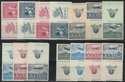 ** - Tschechosl. 1946/1950, - Briefmarken