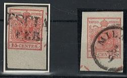 gestempelt - Lomb.-Ven. Nr. 3H Ia - Stamps