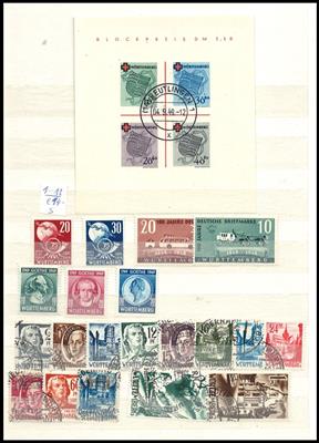 gestempelt/*/** - Partie div. Deutschland ab 1872, - Stamps