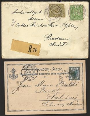 Poststück - Partie Poststücke Österr. ab Monarchie u.a. mit Feldpost, - Briefmarken