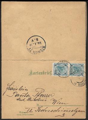 Poststück - Partie Poststücke Österr. ab Monarchie u.a. mit Ganzsachen, - Briefmarken