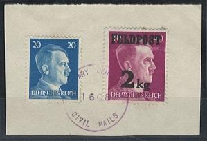 Briefstück - Österreich 1945 außergewöhnlicher - Briefmarken