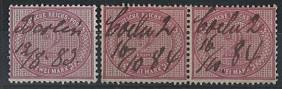 gestempelt - D.Reich - Partie Dubl. ab - Briefmarken