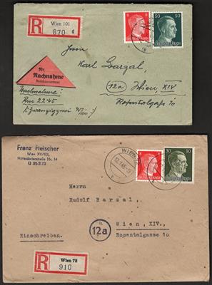 Poststück - Kl. Partie Poststücke meist D.Reich, - Francobolli