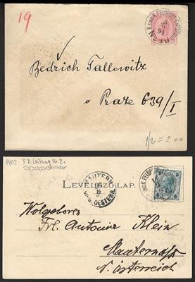 Poststück - Österr. Feldpost 1900/1913- Kaisermanöver - in Galizien, - Briefmarken