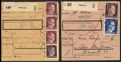 Poststück - Reichh. Partie Ostmark - Briefmarken