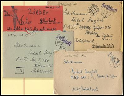 Poststück - Umfangreiche Ausstellungs/Forschungs - Stamps