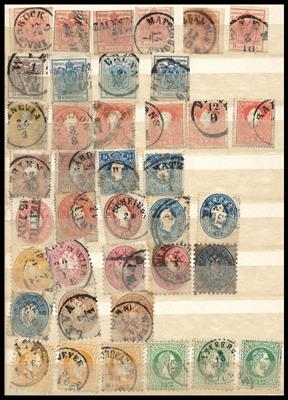 */gestempelt - Partie Österr. ab 1850, - Briefmarken