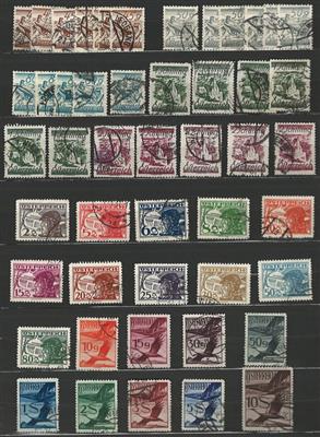 **/*/gestempelt/Poststück - Sammlung Österr. I. Rep., - Stamps
