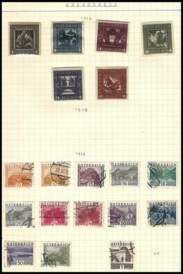 .gestempelt/* - Sammlung Österr. ab - Stamps