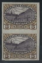**/* - Österr. 1908 - 2 K ungez. postfr., - Briefmarken