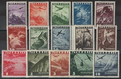 ** - Österr. Flugp. 1935 kpl.,(15)   ANK - Briefmarken