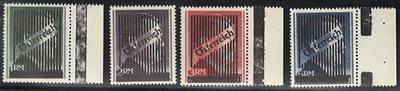 ** - Österr. Gitter Ausg. überkpl. (Nr. 668 I (15 + 14 Linien)), - Briefmarken
