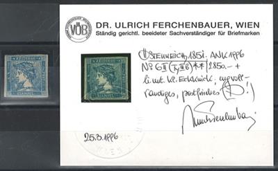 ** - Österr. Nr. 6IIIb, - Briefmarken