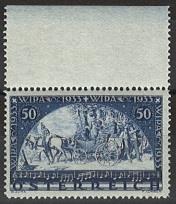 ** - Österr. WIPA glatt, - Briefmarken