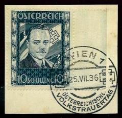 Briefstück - Österr. - 10 S DOLLFUSS - Briefmarken