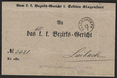 Poststück - Österr. Monarchie 1851, - Briefmarken
