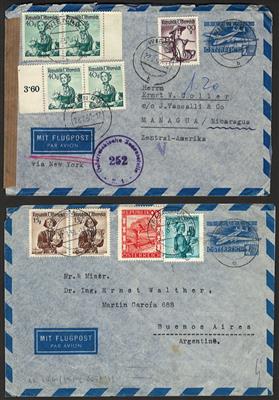 Poststück - Partie Aerogramme Österr. II. Rep. meist - Briefmarken