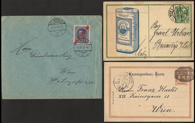 Poststück - Partie Poststücke Österr. ab Monarchie, - Briefmarken