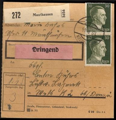 Poststück - Reichh. Partie Ostmark - Briefmarken