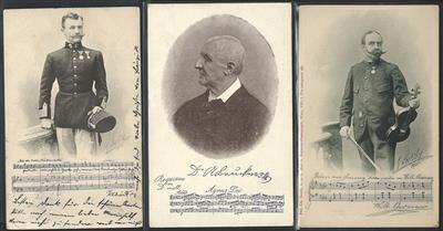 Poststück - ca. 200 Motivkarten Komponisten - Motive- and postcards