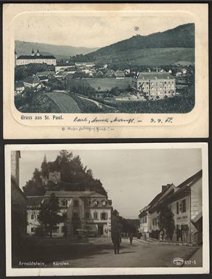 Poststück - Partie AK Kärnten u.a. mit - Motive- and postcards