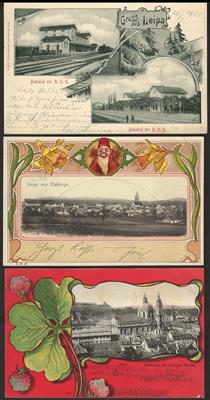 Poststück - Partie AK meist Tschechien ab Monarchie, - Motive- and postcards