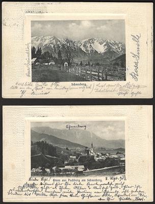 Poststück - Partie AK Puchberg am Schneeberg, - Motiv- und Ansichtskarten